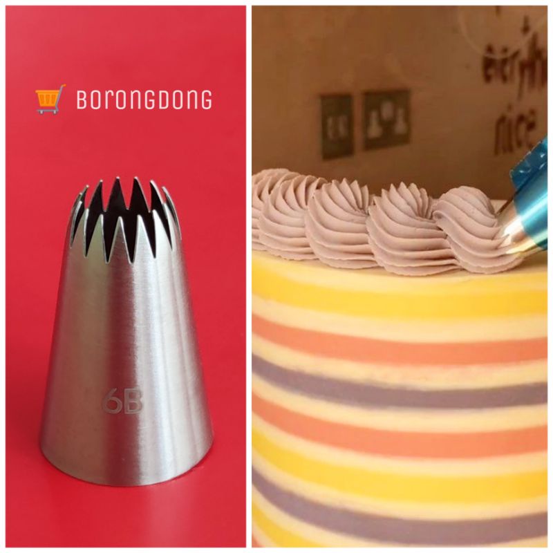 

Spuit / Tip 6B / Spuit Churros (Import)