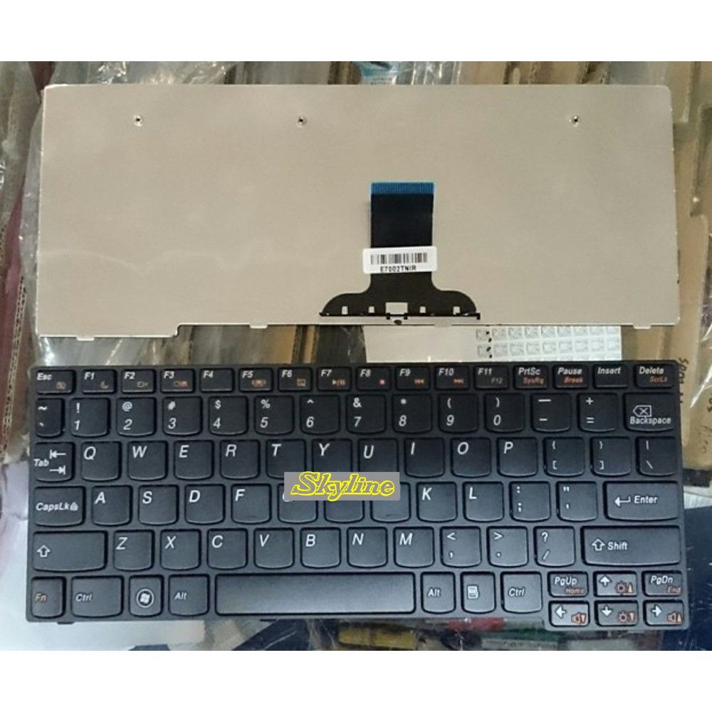 Keyboard Laptop / Notebook Lenovo Ideapad E10, E10-30 Hitam