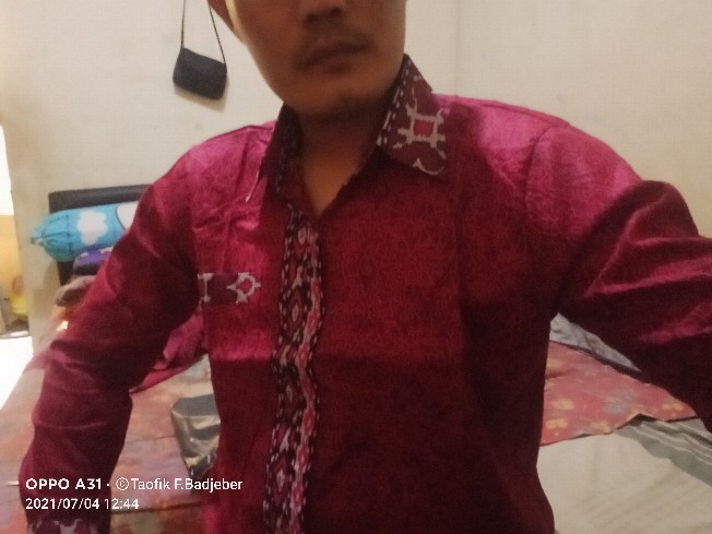 Kemeja Batik Pria Lengan Panjang Size M Lxl Xxl Bswart Batik Hrb026