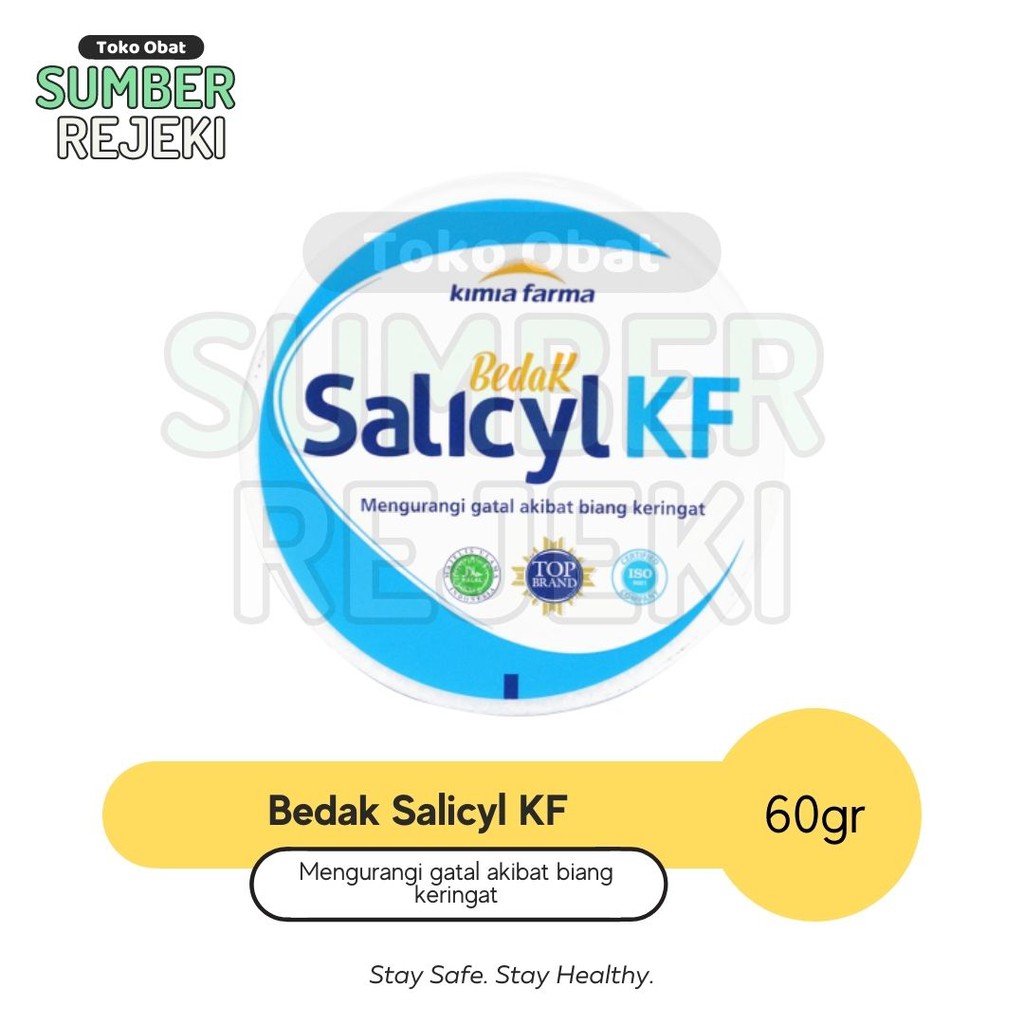 Bedak Salicyl KF Salicyl Kimia Farma 2% salicyl talk 60gr