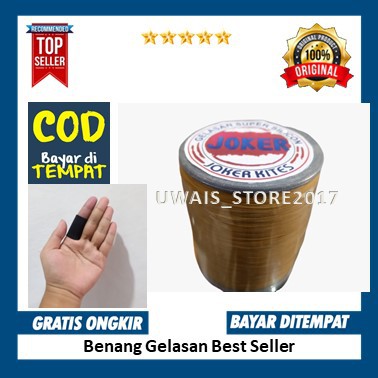 Gelasan Layangan Tajam JOKER KITES Silicon 0.22 / Benang Senar layangan