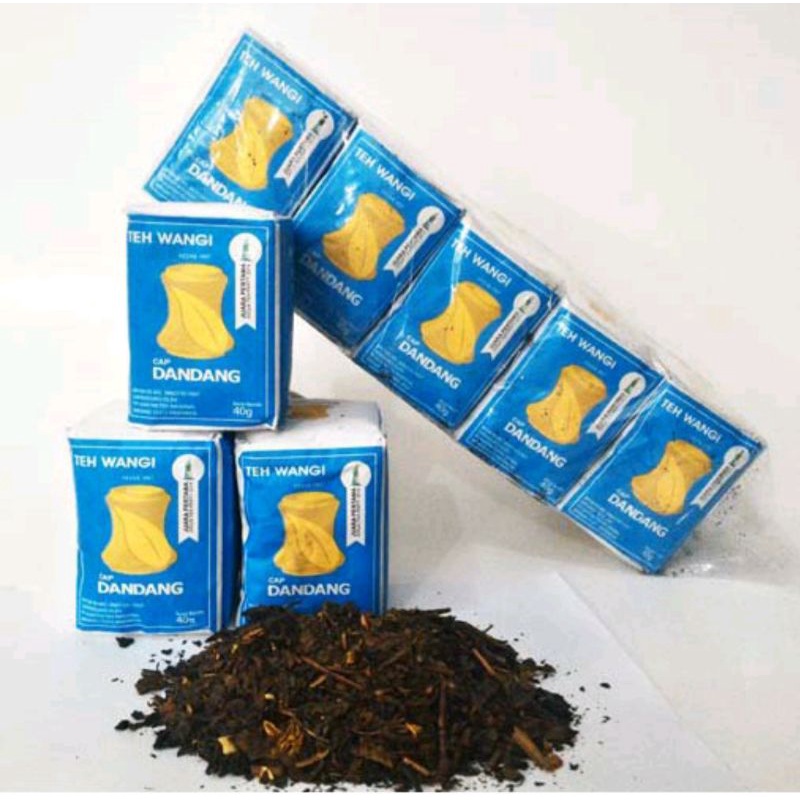 

Teh dandang biru 40gr // Teh tubruk dandang