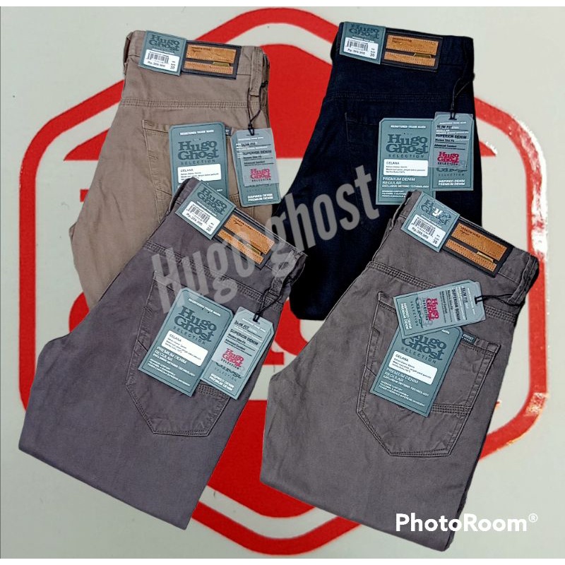 CELANA PANJANG PRIA HUGOGHOST JUMBO JEANS/CATON