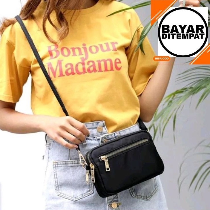 Tas Selempang Dompet Tali Panjang Cluth Wanita Csquare 0919