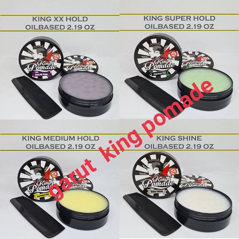 PROMO BPOM KING POMADE HAIR STYLING 2.19oz/75gram