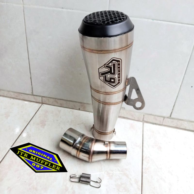 Knalpot R9 gp series Ninja 250 fi karbu ninja RR Mono Z250 R25 MT25 cbr250rr Cbr 150r