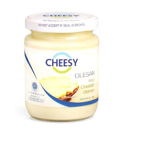 

Dijual murah Cheesy Spread Keju Oles Selai Keju Cheddar 240g HGReady ￣