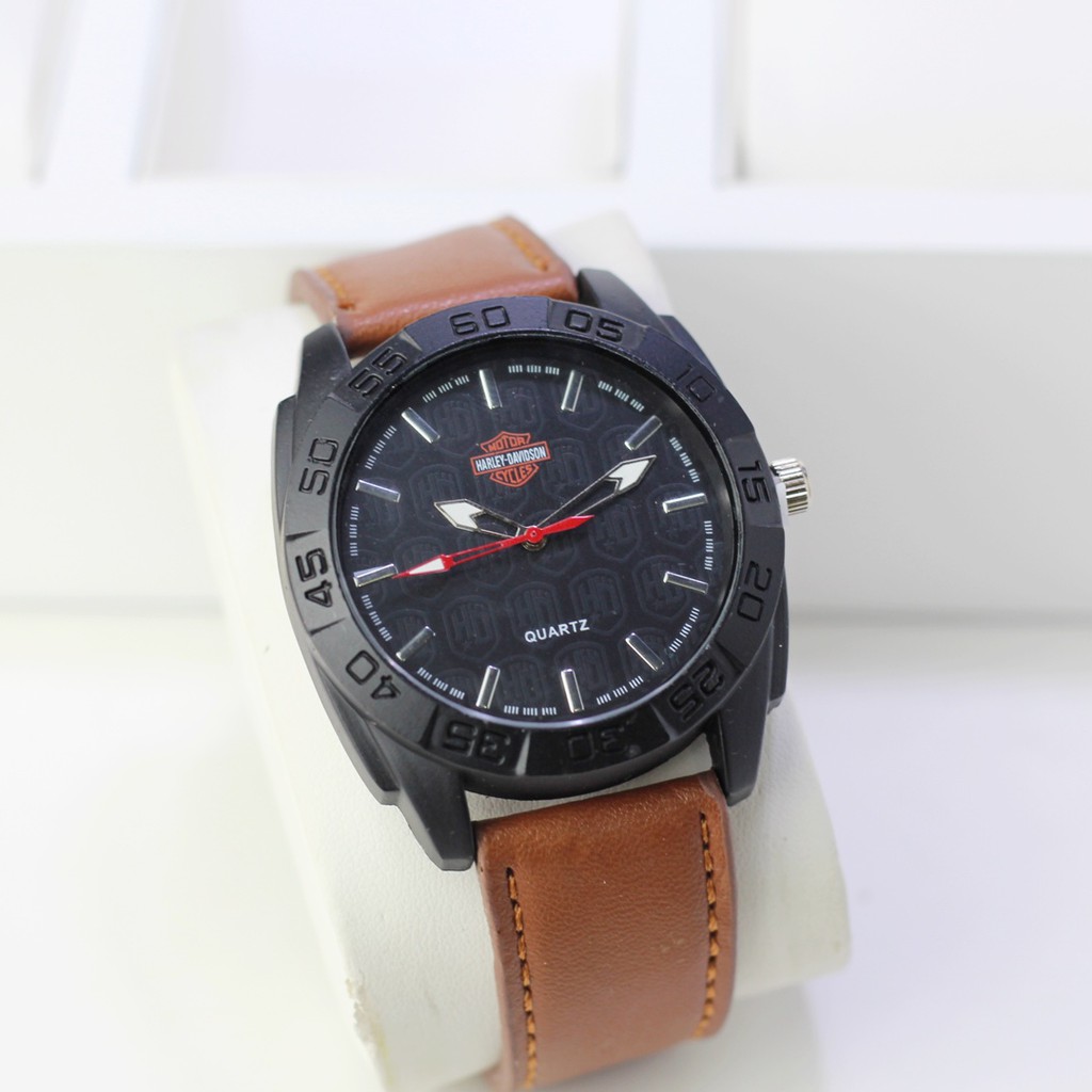 jam tangan pria HD analog fashion FW2