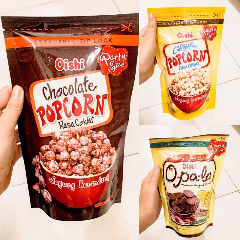 Oishi Caramel Popcorn 100gr