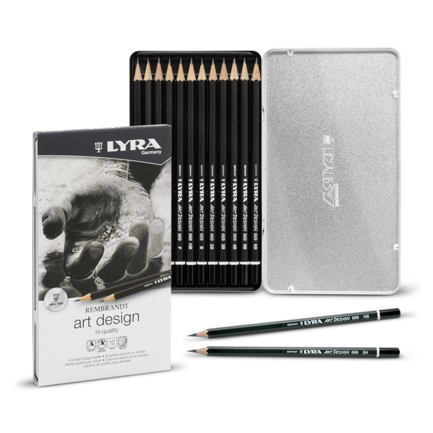 

Lyra Drawing Pencil Pensil Gambar Sketsa 12pcs