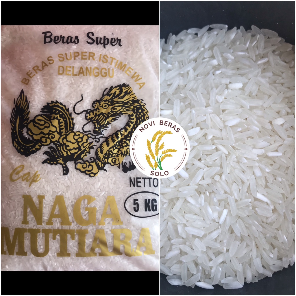 

Beras Naga Mutiara Mas 5 kg PROMO (BERAS PULEN BERAS MURAH BERAS SOLO BERAS SURAKARTA BERAS DELANGGU)