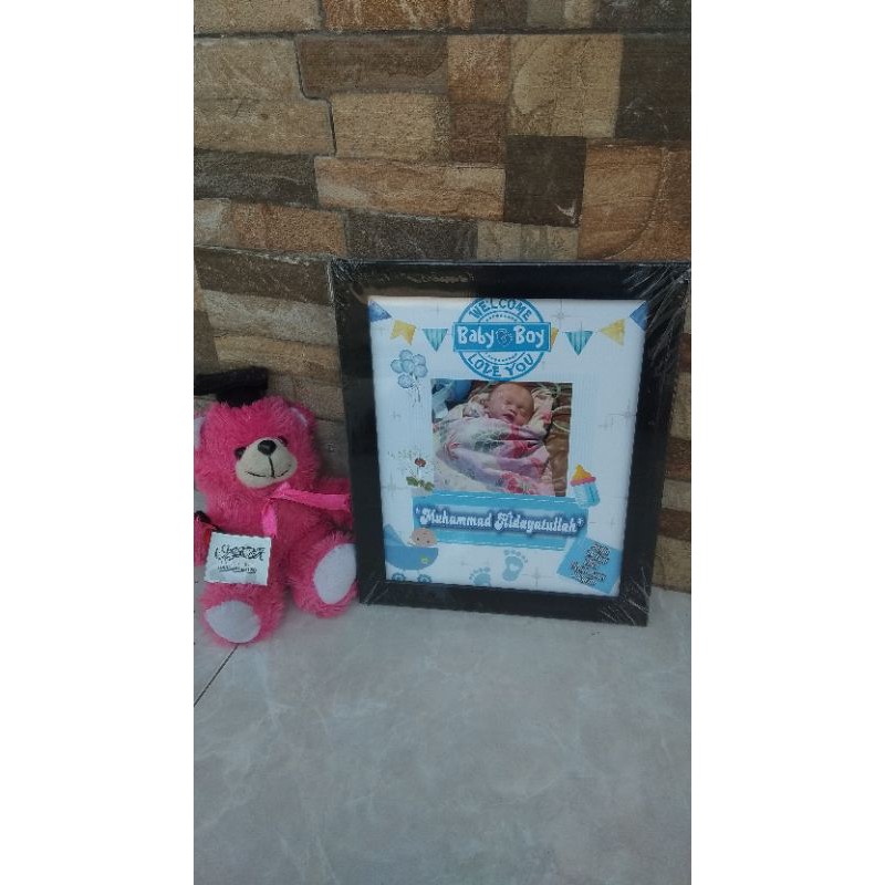 biodata anak + bingkai