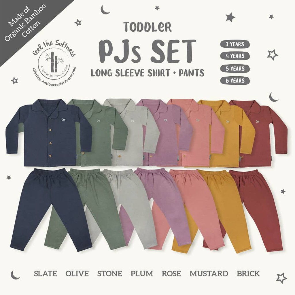 LITTLE PALMERHAUS PAJAMAS SET / PAJAMAS / BAJU TIDUR / LITTLE PALMERHAUS