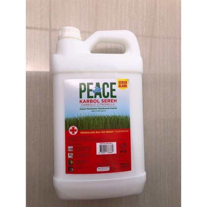 Karbol Sereh PEACE dirigen 5 liter Best Seller