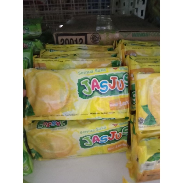 Jas jus minuman serbuk rasa lemon (1renceng isi 10x9gr)