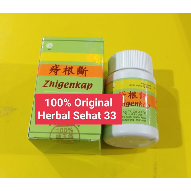 Zhi gen Duan / zhigenkap / obat herbal wasir
