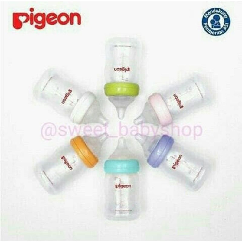 Pigeon Peristaltic Plus SofTouch 160ml 160 botol susu bayi newborn wideneck wide neck BPA free murah