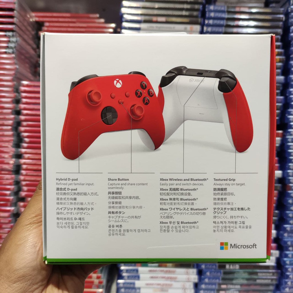 Stick Xbox Series X S XBOX One Wireless Controller Merah Pulse Red