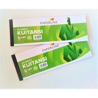 

kwitansi paperline(ukuran kecil)/ kuitansi murah/ kuitansi ukuran 21,5x7,5 cm/ kwitansi kantor/ kwitansi pembelian/ kwitansi isi 50 lembar