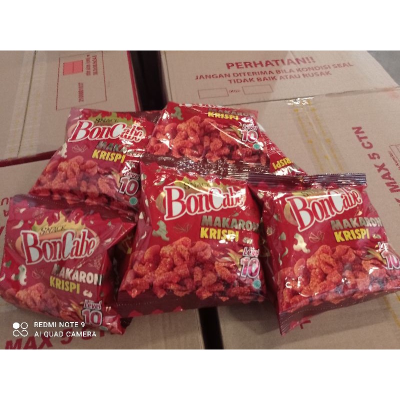 

Boncabe Makaroni level 10 (30gram)/10pcs(1renteng)