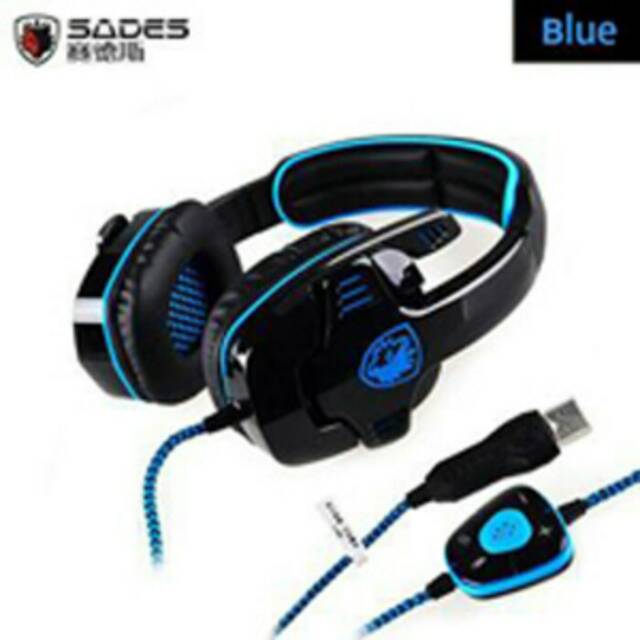 Headset gaming sades 901 wolfang