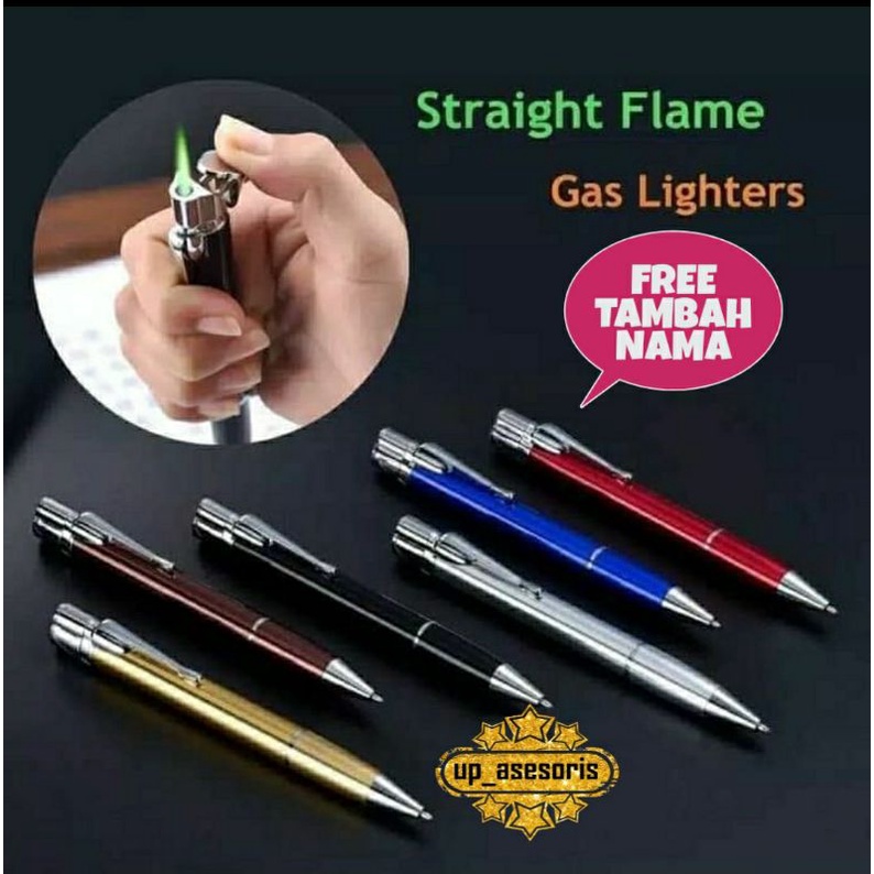 

FREE Nama/Logo Pulpen Pena Korek Api Elegant Souvenir Kado