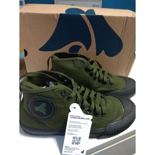 BRODO - Vulcan HI Olive Black BS