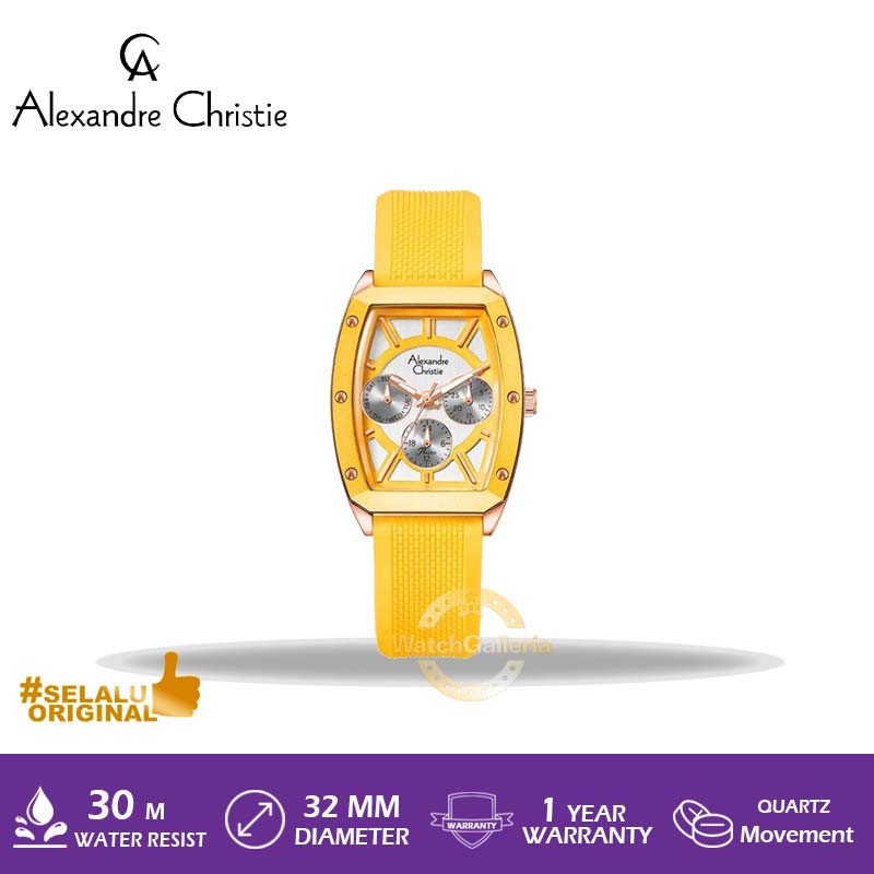 Jam Tangan Alexandre Christie  AC 2998 BF RRGSLYL AC 2998 BFRRGSLY Original Murah Bergaransi Resmi 1