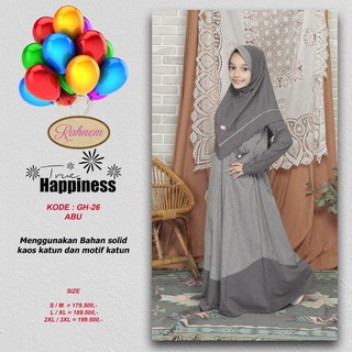 Gamis Anak Perempuan / Rahnem GH- 26 / Fashion Muslim