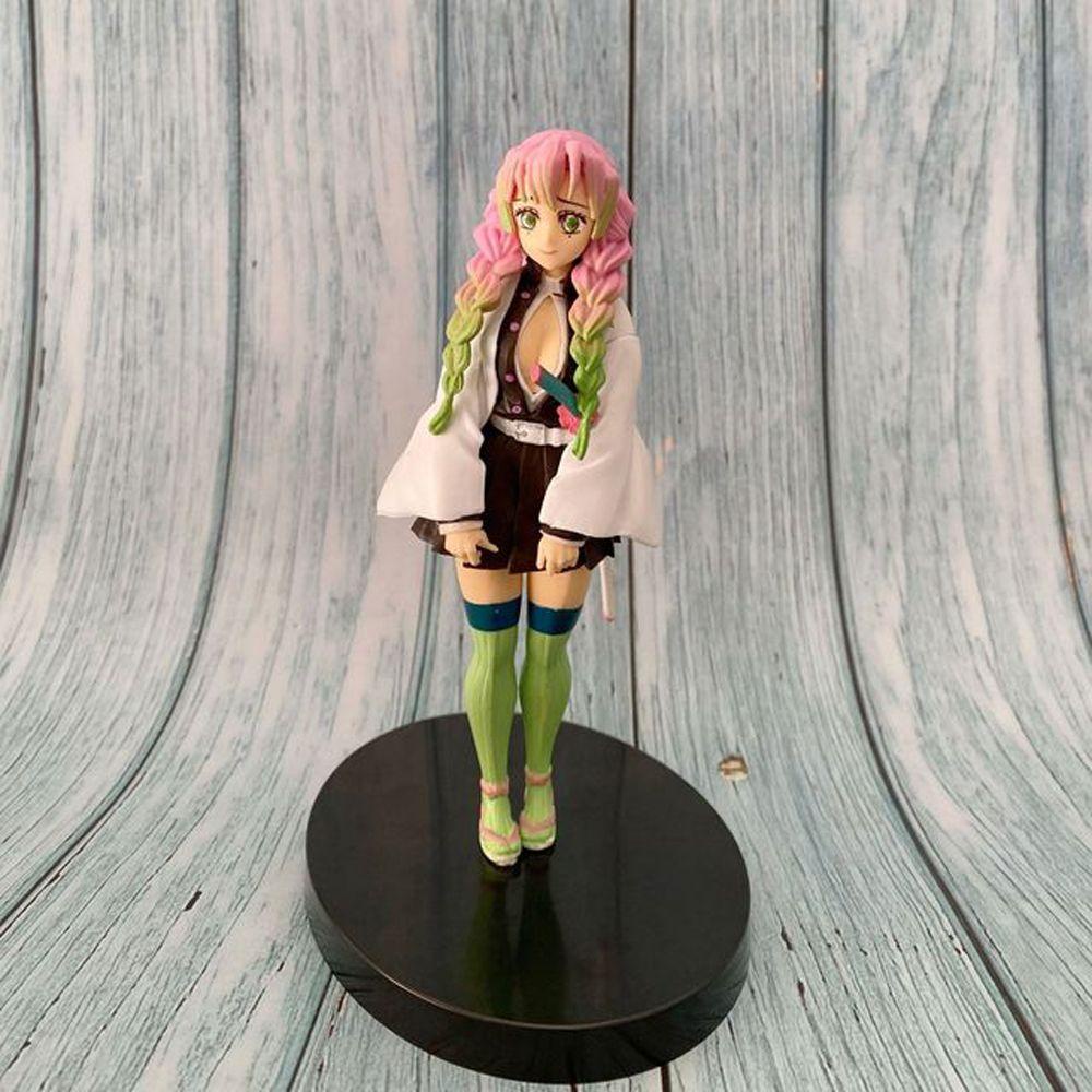 Lanfy Demon Slayer Hadiah Ulang Tahun Hadiah Natal PVC Model Figure Mainan Kimetsu No Yaiba