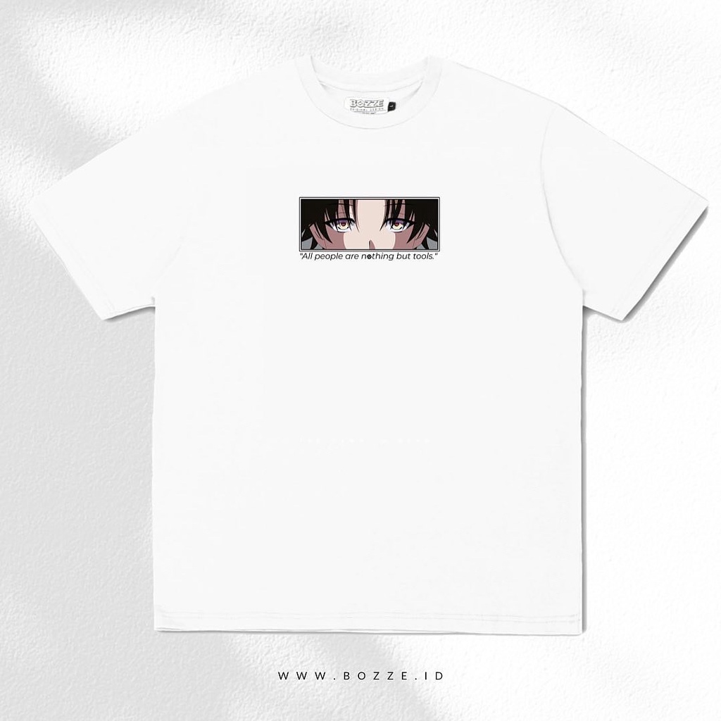 BOZZE Oversize Tee Anime : Ayanokoji Unisex Tee