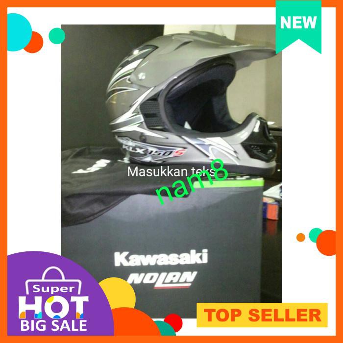 Helm Kawasaki Klx 150 Cc (Motor Cross)