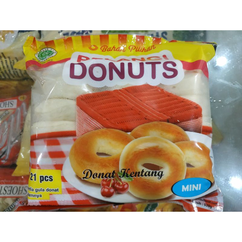 Donut Kentang Pelangi, Donut Ubi Pelangi