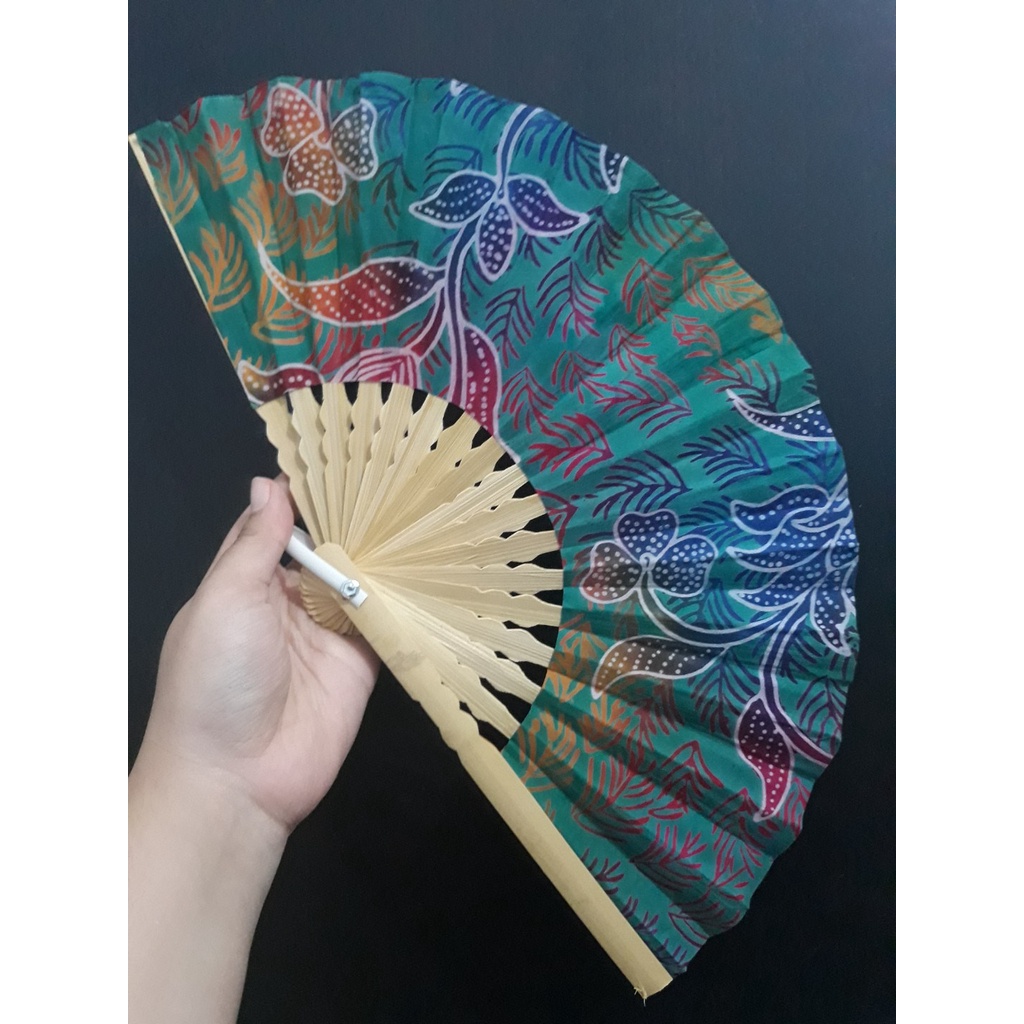 Kipas Batik Ethnik Jogja Indonesia