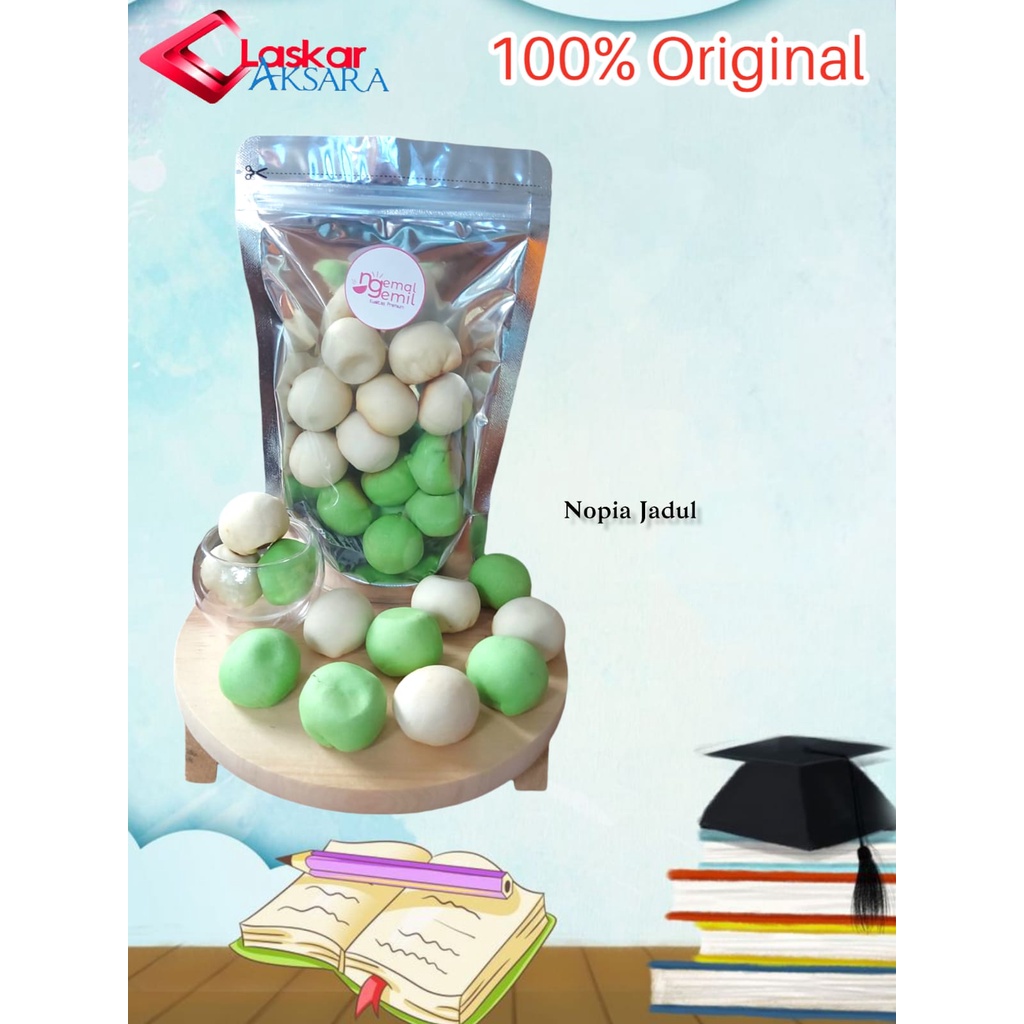 

Snack Jadul - Kue tradisional Nopia Legit Mix Rasa / Premium