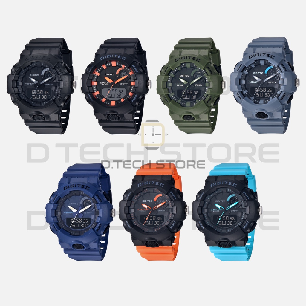 Jam tangan DIGITEC ORIGINAL DG-2132/DA-2132 DIGITEC ORIGINAL 100%