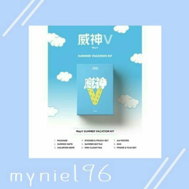 [SHARING] WAYV - 2019 SUMMER VACATION KIT