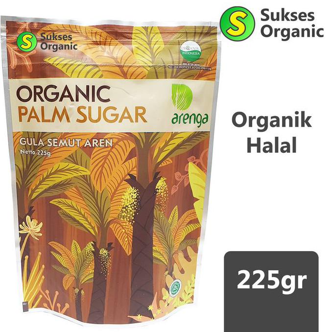 

Cuci Gudang Awal Tahun Organic Palm Sugar/Gula Semut Aren | Arenga | 225gr Promo Awal tahun