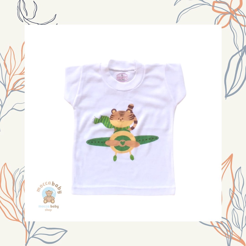 MBSS - ONECK KAOS Harian Karakter Anak Kids SIZE 0-4 Tahun / Kaos Anak Motif Kartun Unisex / ONECK2