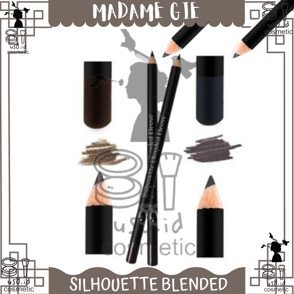 Madame Gie Silhouette Blended Brow Espresso Brown-Madam gie MakeUp Pensil Alis