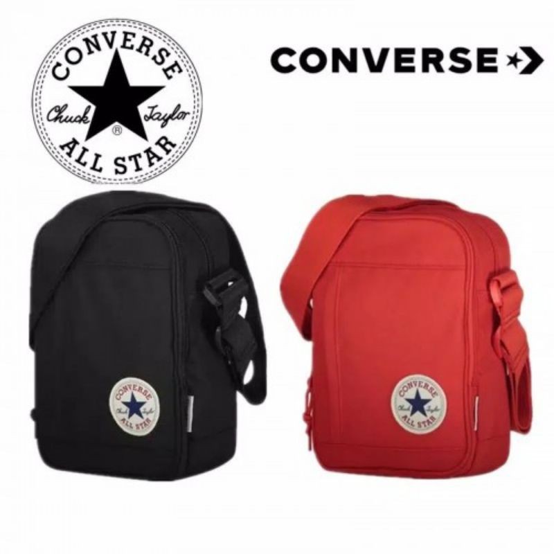 CONVERSE Tas Slempang Pria Wanita Model Korea+Free stiker CONVER
