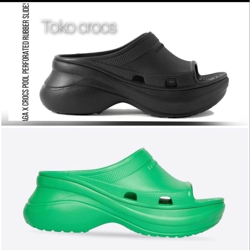 Crocs X Pool ciaga  / crocs slide / Sandal fuji crocs