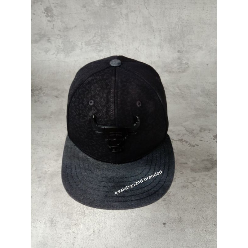 Topi SnapBack NBA Chicago Bulls ( Second Ori )