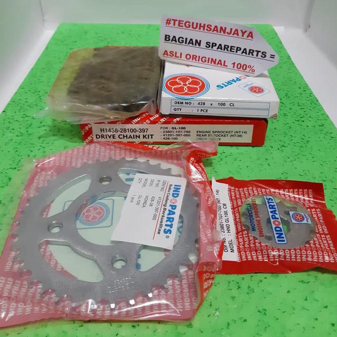 Gir Set / Gear set GL 100 Asli Original INDOPARTS