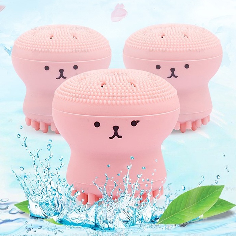 1pc Brush Silikon Untuk Membersihkan Komedo / Jerawat