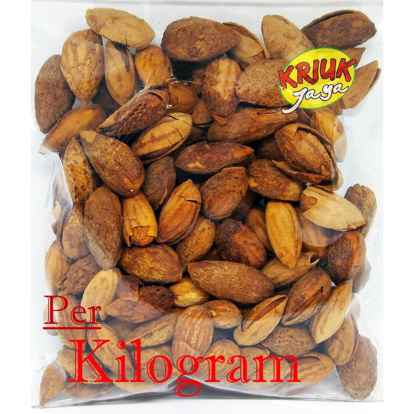 

Kacang Almond Kulit Kualitas Super - Almond in Shell - KILOAN / CURAH