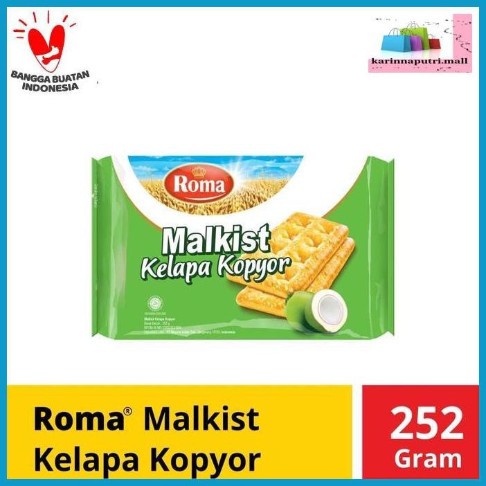 

E5Ewsfg- Roma Malkist Kelapa Kopyor 252G 78Itjyhf-