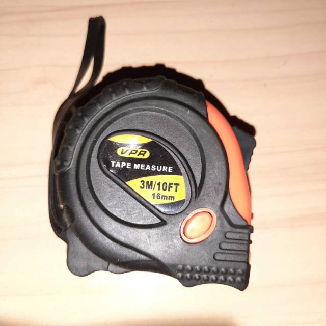 meteran karet 3m VPR | meteran tukang 3m