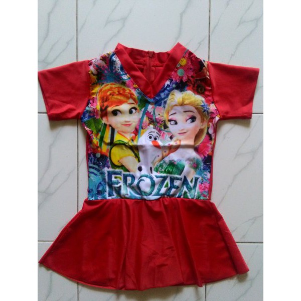 baju renang anak perempuan frozen