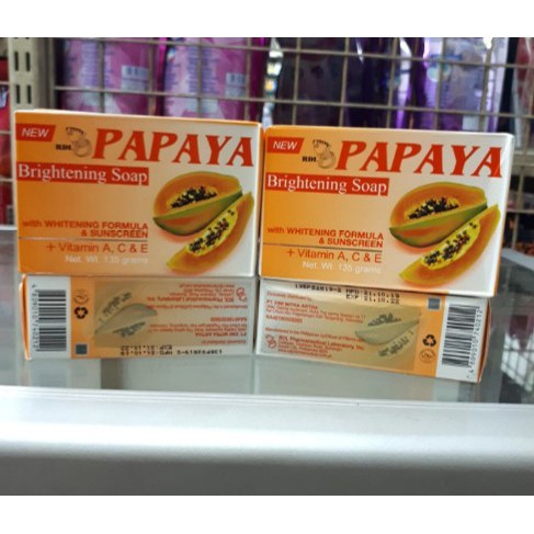 NEW RDL PAPAYA Brightening Soap 135g Sabun Pepaya By Philippine BPOM